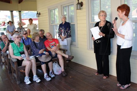 Porch discussion focuses on interfaith community