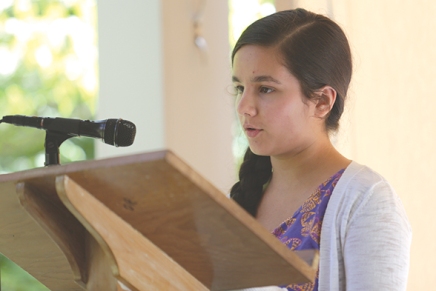 Students share poetry, prose about overcoming racial, ethnic barriers